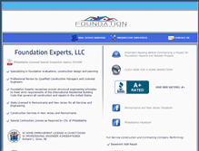 Tablet Screenshot of foundationexperts.net